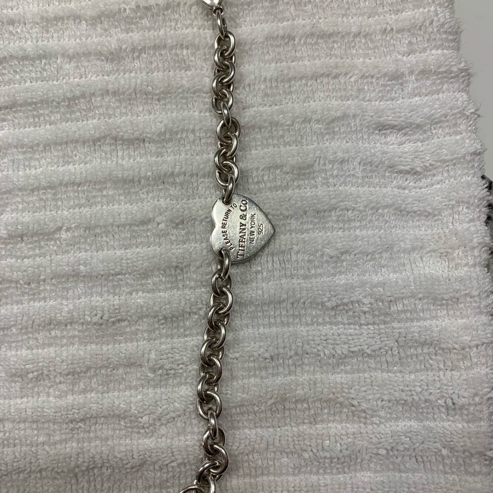 Authentic “Return To Tiffany” Heart Tag Bracelet